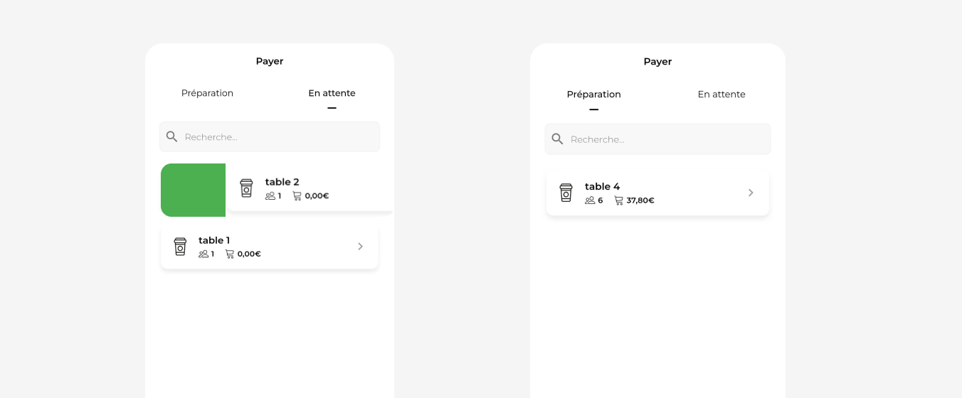 Comment prendre une commande ?