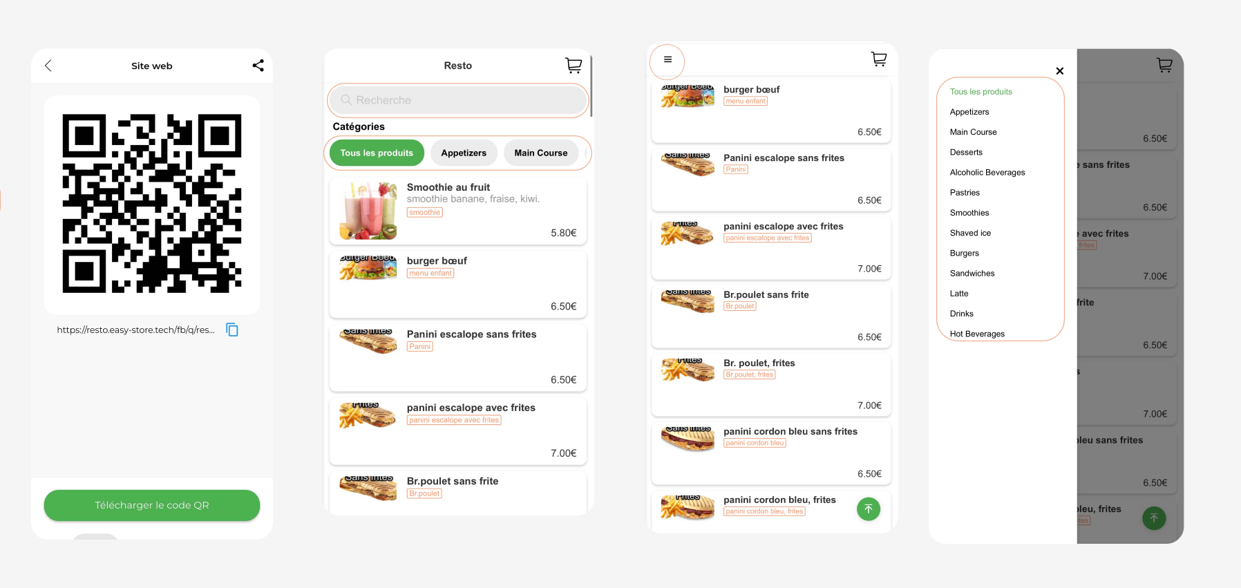 Comment prendre une commande ?
