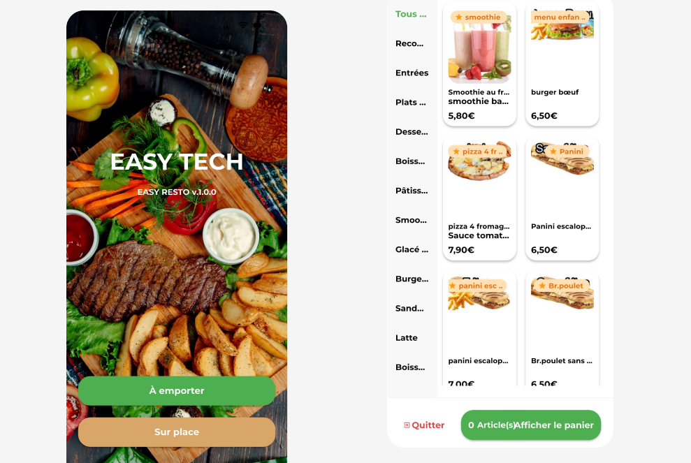 Comment prendre une commande ?