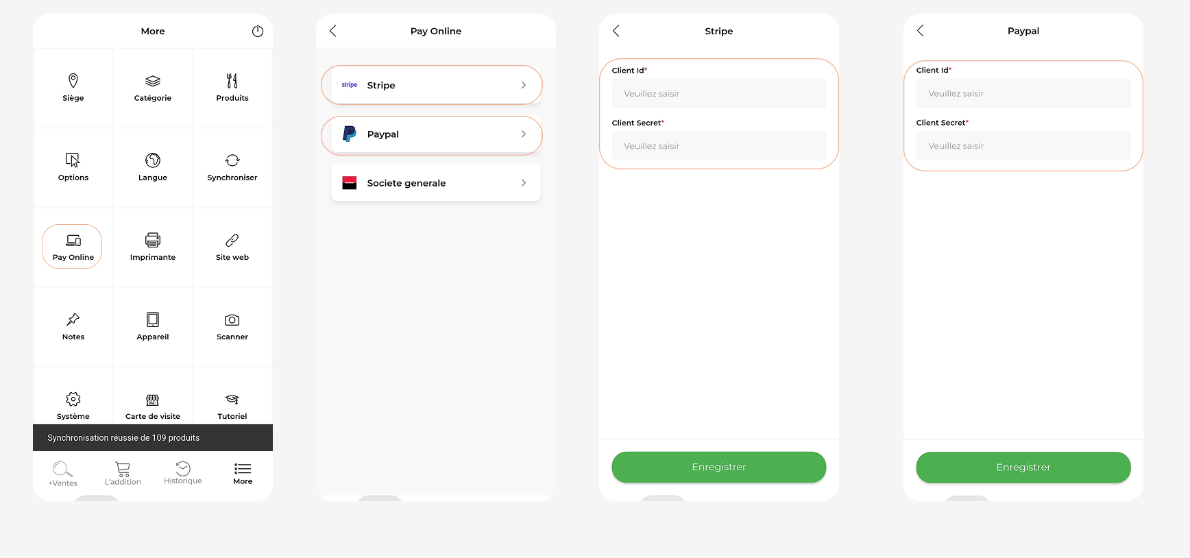 Comment prendre une commande ?