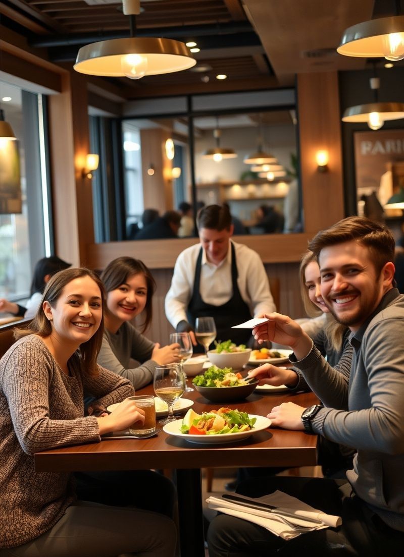 Client scannant un QR Code pour commander dans un restaurant digitalisé avec Easy Resto