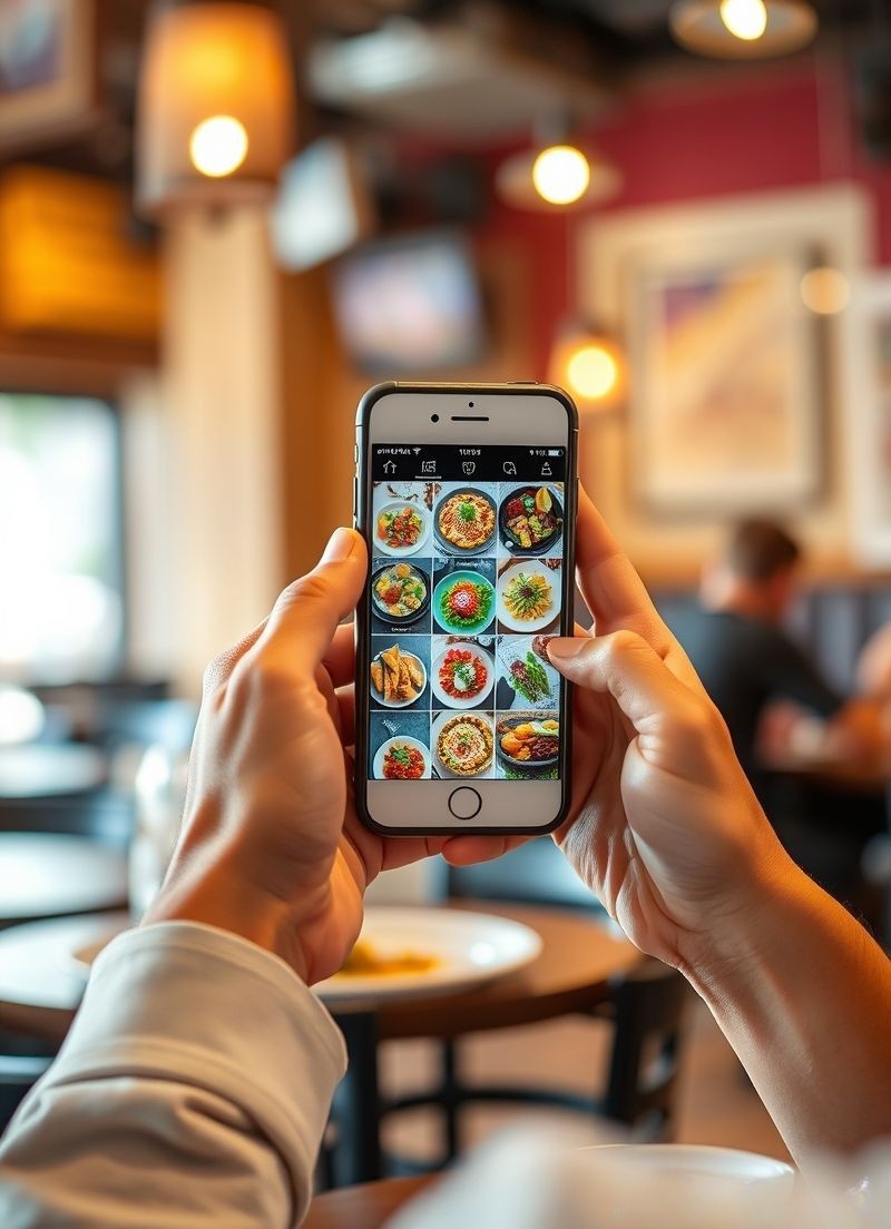 Équipe de restaurant utilisant l’interface intuitive Easy Resto sur tablette