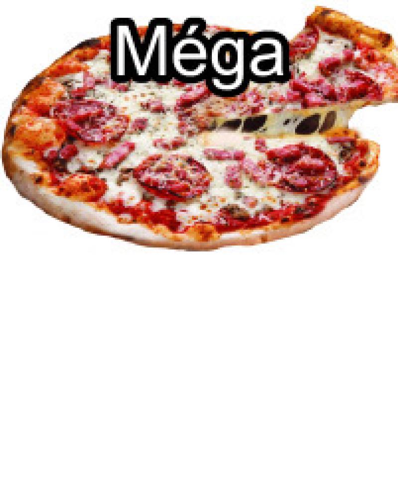 pizza cannibale méga