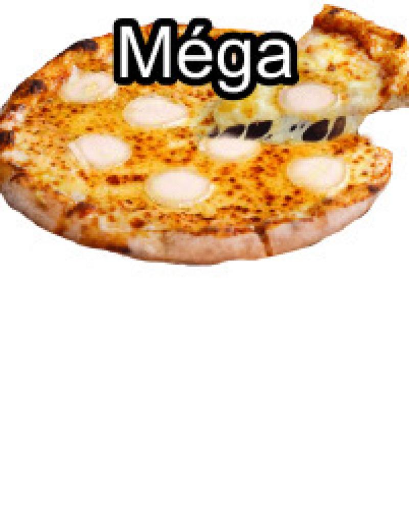 pizza chèvre miel méga