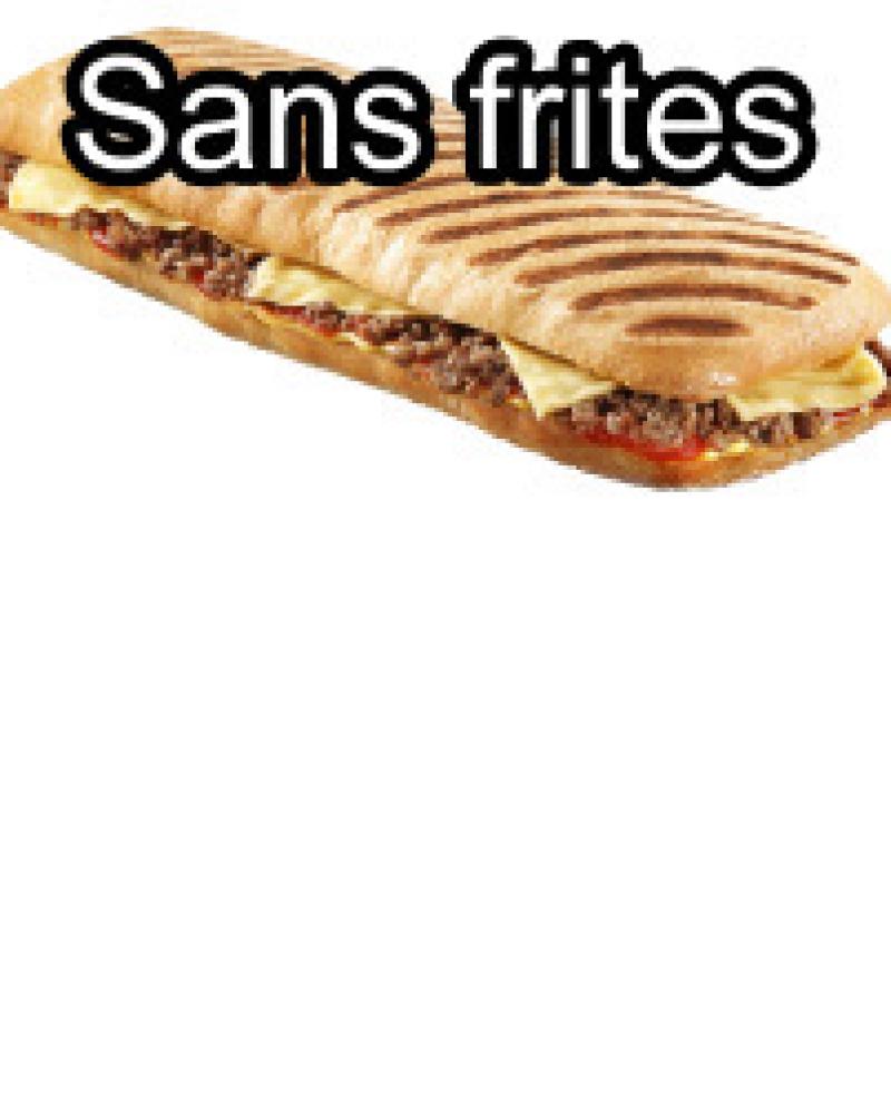 Panini escalope sans frites