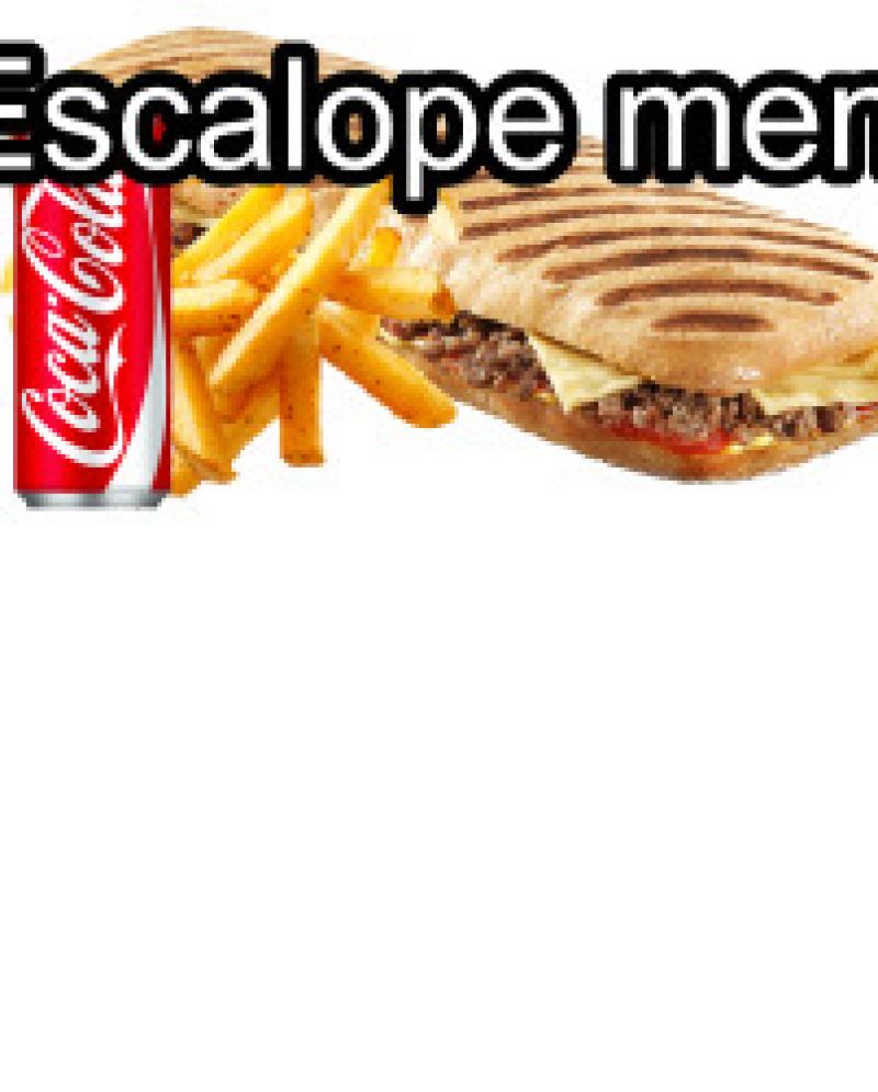 escalope menu