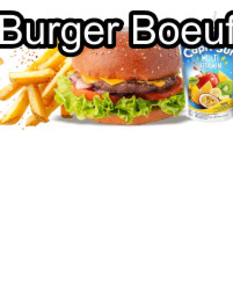 burger bœuf