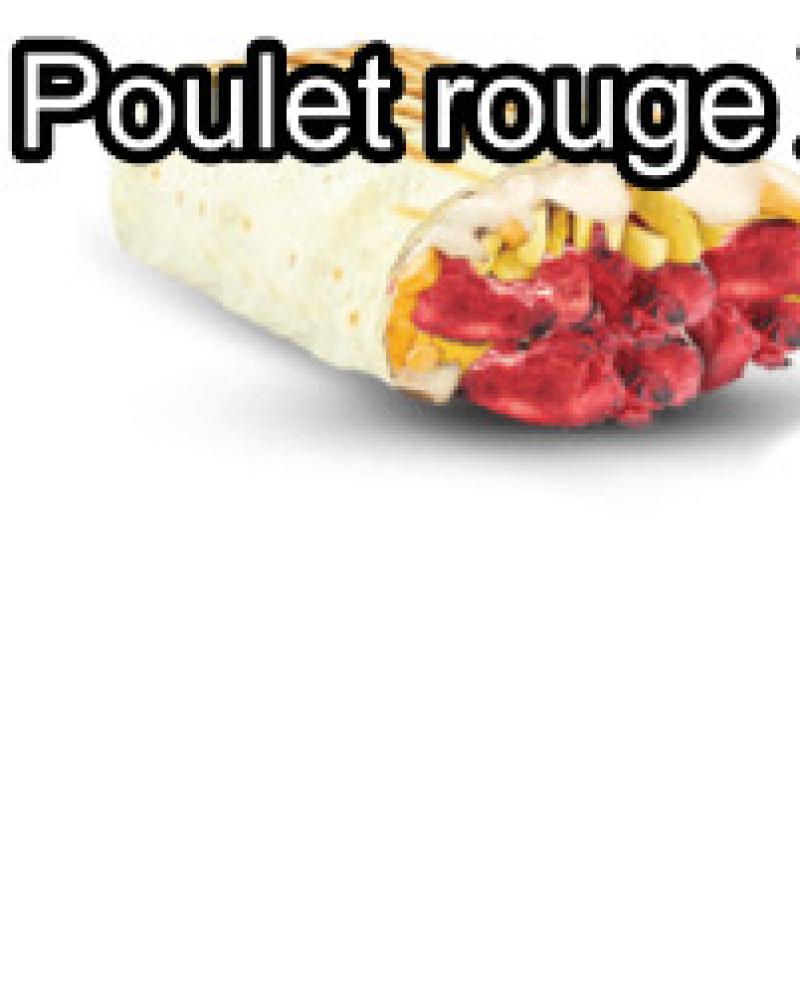 tacos poulet rouge xl
